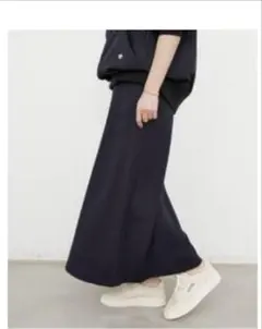 New Jersey Flare スカート ネイビー 38