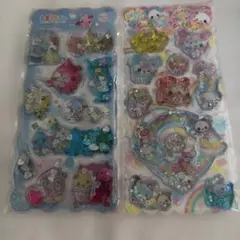 しずくちゃん　うるおいちゃん　ツインズ　ハッピーマーチ　ウォーターインシール