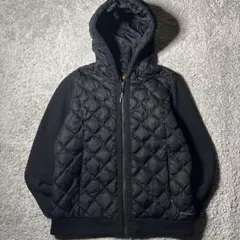 エディーバウアー　日の出タグ　ダウン切り替え　ワンポイント刺繍　ロゴ刺繍　古着