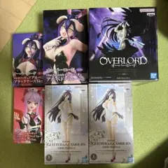 オーバーロード　フィギュア　アルベド・シャルティア　6個セット