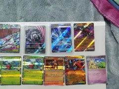 ポケモンカード まとめ売り9枚セット美品メガサーナイトEX メガルカリオEX入り