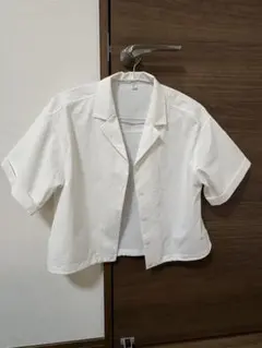 GU 半袖シャツ ホワイト S