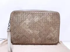 未使用保管　美品　ボッテガヴェネタ　アトラス　イントレチャート　クラッチバッグ