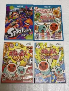 太鼓の達人　2代目　WiiUば〜じょん！　スプラトゥーン　Wii ソフト　任天堂