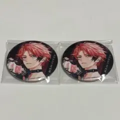 にじさんじ ぎゃうるふ ランダム缶バッジ 赤城ウェン 2個セット