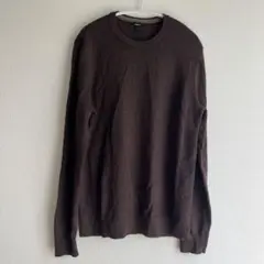 EXPRESS 【M】ブラウン 長袖セーターのサムネイル