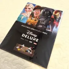 Disney DELUXE クリアファイル A4サイズ