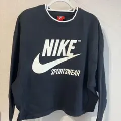 NIKE ブラック スポーツウェア トレーナー