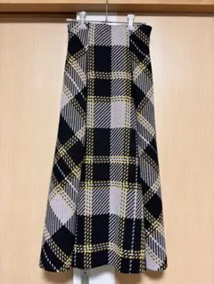 《美品》SNIDEL ロービングチェックスカート