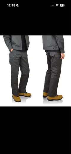 カーゴパンツ ネイビー