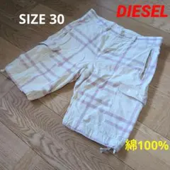 DIESEL ディーゼル　綿100%　ハーフパンツ　人気　size30　要説明！