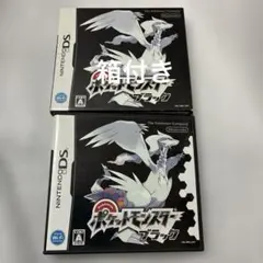 ポケットモンスター ブラック 外箱付きニンテンドーDS