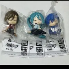 肩ズンFig. 初音ミク Part2 ミク KAITO MEIKO 3個 匿名