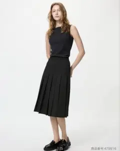 ユニクロ　プリーツスカート