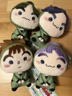 【セール】忍たま乱太郎　もちぴこぬいぐるみ　4点まとめ売り