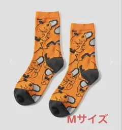 【グラニフ】Mサイズ　ポチタ　パターン　ミドルソックス　チェンソーマン　靴下