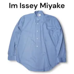 美品　ISSEY MIYAKE　 バンドカラーシャツ イッセイミヤケ