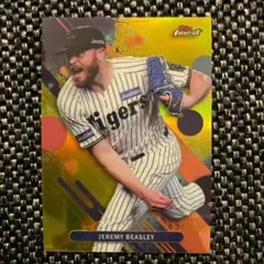 topps NPB FINEST 75シリアル J.ビーズリー