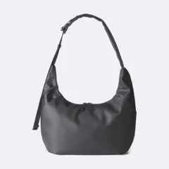 GU コクーンショルダーバッグ ブラック