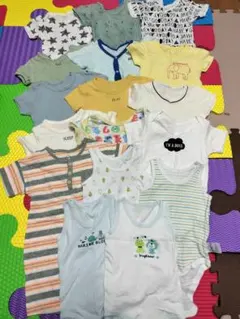 80 サイズ ロンパース 17着 まとめ売り