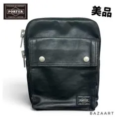 【美品】PORTER FREE STYLE ショルダーバッグ 縦型 ブラックのサムネイル