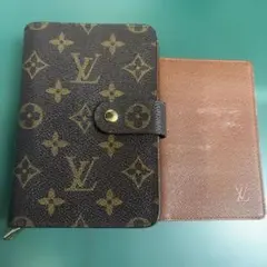 美品 ルイヴィトン モノグラム ポシェット パスポール 三つ折り長財布