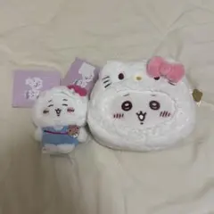 ちいかわ　キティ　ぬいぐるみ　ポシェット　キーホルダー　キーリング　マスコットのサムネイル