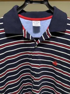 Brooks Brothers ブルックスブラザーズ 半袖ポロシャツ ボーダー