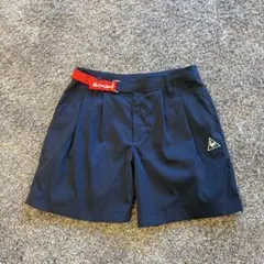 ルコックスポルティフ　ゴルフ　キュロット　ハーフパンツ　短パン　ネイビー