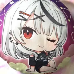 ホロライブ holoX 缶バッジ 沙花叉クロヱ アニメイト - メルカリ