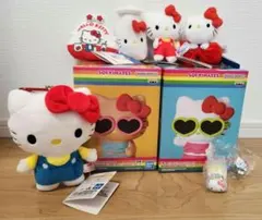 ハローキティ　日焼け　フィギュア等　9点セット