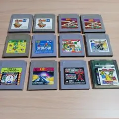 ゲームボーイソフト12本セット