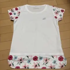 バボラ　フラワー柄 Tシャツ Lサイズ
