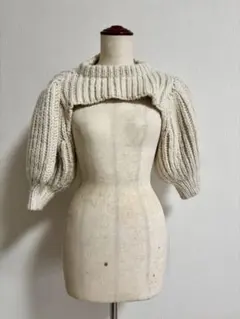 【ound】定価6-7万 ハンドニット ボレロ