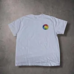 村上隆 × J Balvin Tシャツ ホワイト カイカイ コラボTシャツ古着L