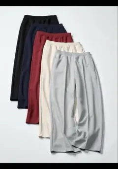 UNIQLO C スウェットストレートパンツ ユニクロ XXL ブラック