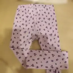 UNIQLO 花柄 レギンス 110サイズ