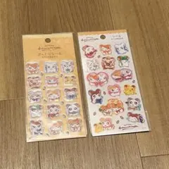 新品未使用　とっとこハム太郎　ぷっくりシール　シール　2点セット　2個
