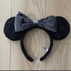 ディズニー カチューシャ 黒 ツイード ミニー カチューシャ ツイード 黒 ディズニー - メルカリ