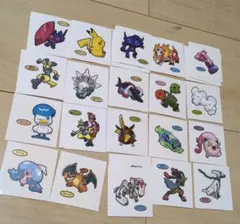 ポケモンパン　デコキャラシール　42枚セット　第216弾あり