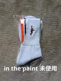 インザペイント　ソックス　25cm〜　白　未使用
