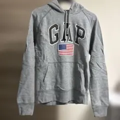 GAP グレー フード付きパーカー