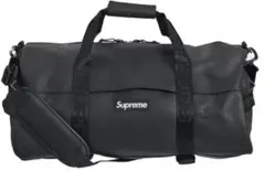 未使用タグ付Supreme ボストンバッグ ブラック レザーダッフルバック　黒