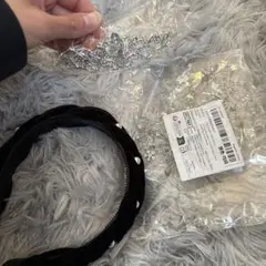 ティアラとヘアバンドとヘアピンセット