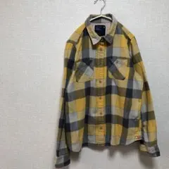 【American Eagle Outfitters】 長袖ネルシャツ 14号