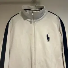 Polo by Ralph Lauren トラックジャケット ジャージ L 白