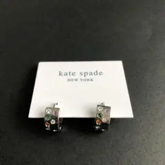 限定300円からkate spade カラフルストーン フープピアス