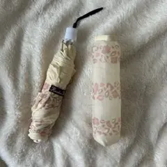 折りたたみ傘 レオパード柄