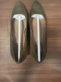 BONTRE スエード パンプス カーキのサムネイル