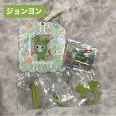 【TWICE】ジョンヨン　カラビラ　ポーチ付きチャーム　カードホルダー　3点